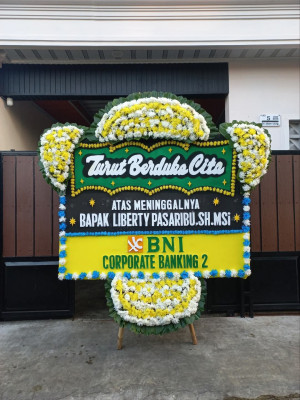 Papan Bunga Duka di Banggai
