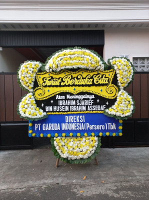 Papan Bunga Duka di Banggai
