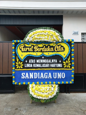 Papan Bunga Duka di Banggai