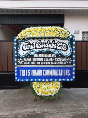 Papan Bunga Duka di Banggai
